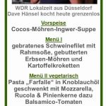 Karte sehr sehr lecker 02.12.19
